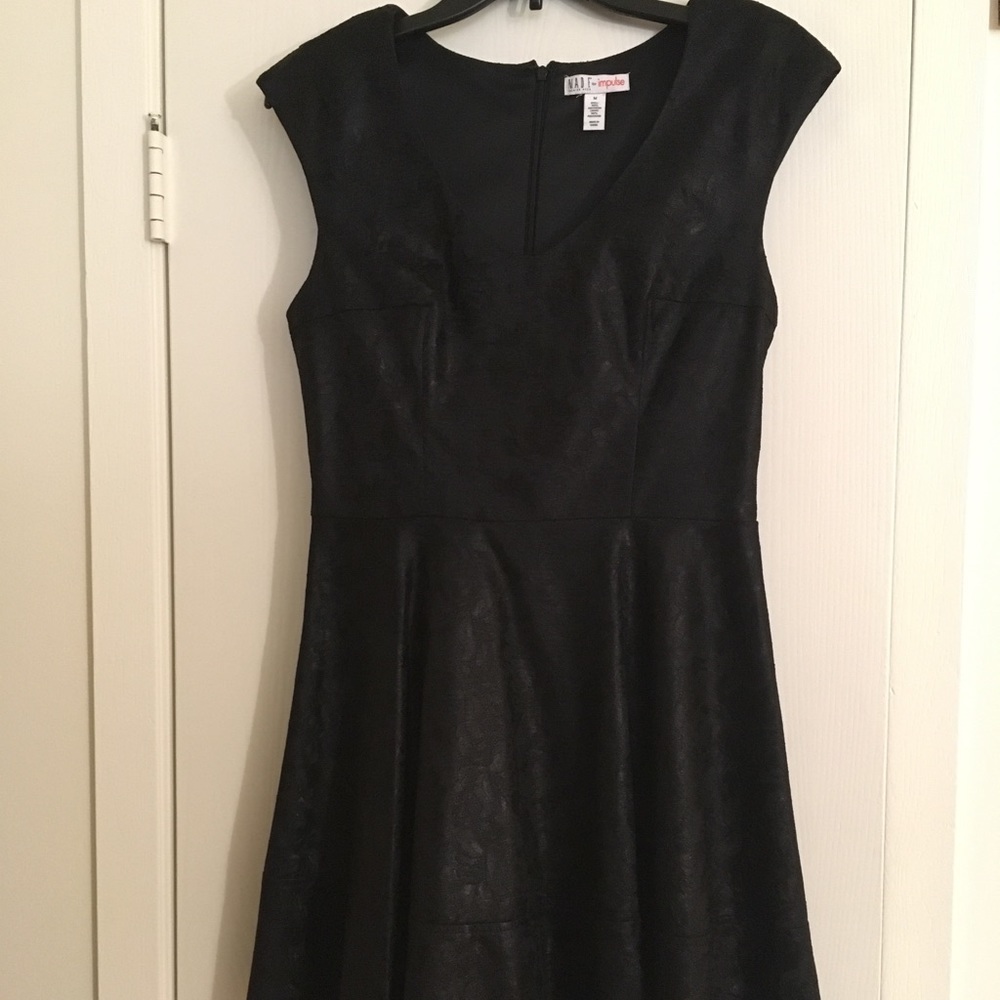 Black lace dress juniors medium